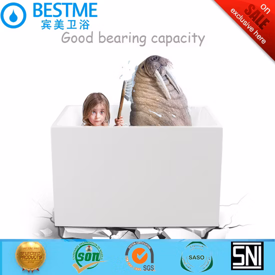 도매 가격 화이트 컬러 소형 심플 아트 욕조 (BT