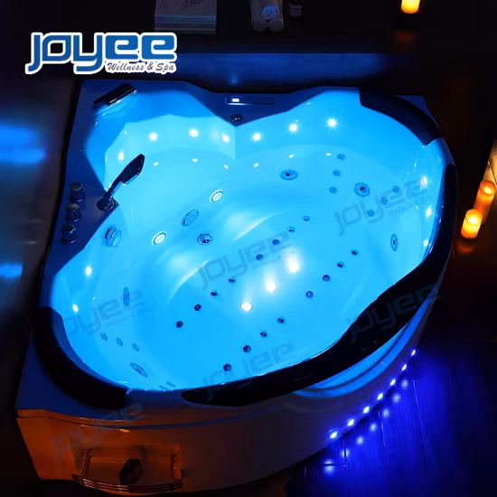 CE 2인용 코너 욕조(자쿠지 기포 포함)