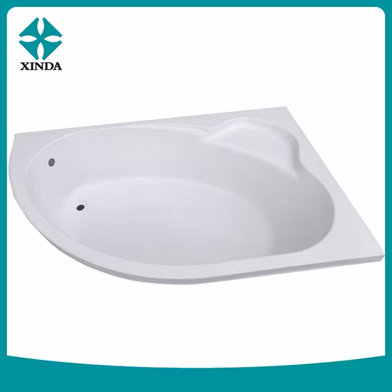 현대 럭셔리 저렴한 가격 독립형 직사각형 광택 흰색 자쿠지 아크릴 욕조 온수 욕조